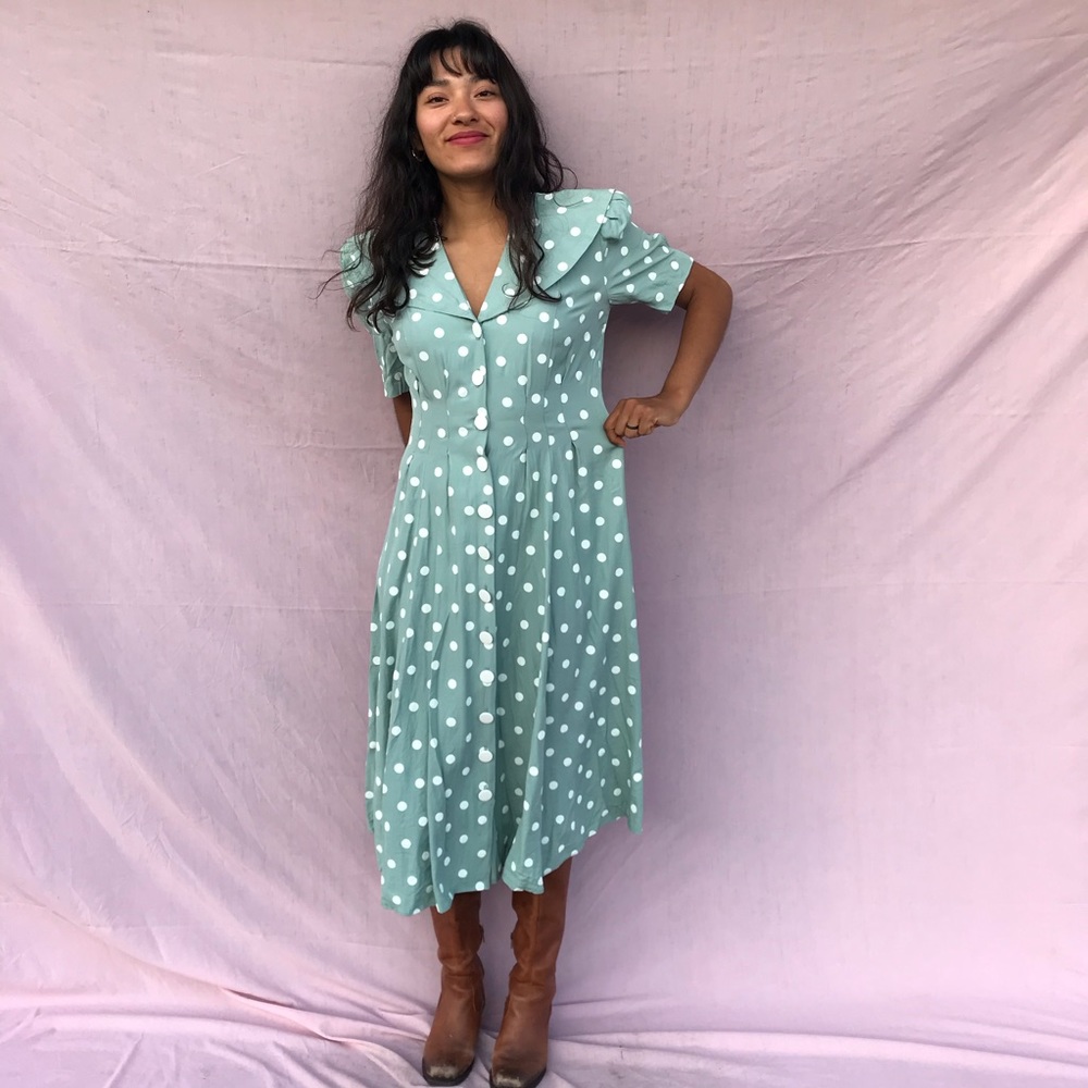 Betsy Lauren Vintage Dress - Picture 4 of 6